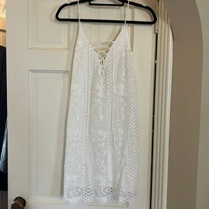 Tie-up summer dress
